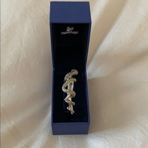 Swarovski Crystal Snake Bangle